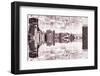 New York City Reflections Series-Philippe Hugonnard-Framed Photographic Print