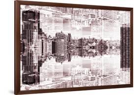 New York City Reflections Series-Philippe Hugonnard-Framed Photographic Print