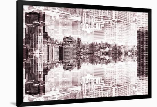 New York City Reflections Series-Philippe Hugonnard-Framed Photographic Print