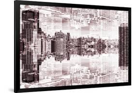 New York City Reflections Series-Philippe Hugonnard-Framed Photographic Print