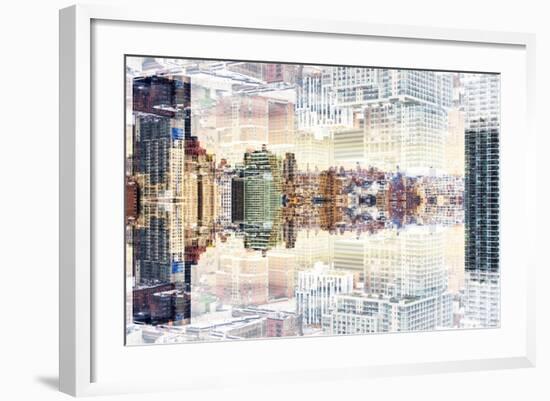 New York City Reflections Series-Philippe Hugonnard-Framed Photographic Print