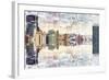 New York City Reflections Series-Philippe Hugonnard-Framed Photographic Print