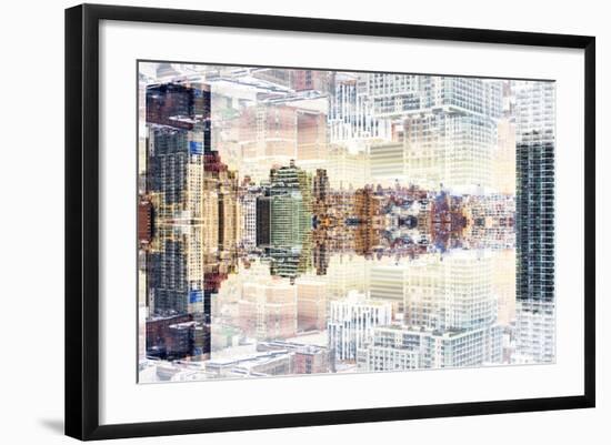 New York City Reflections Series-Philippe Hugonnard-Framed Photographic Print