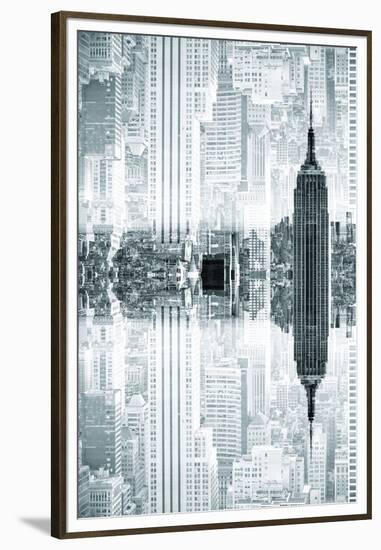 New York City Reflections Series-Philippe Hugonnard-Framed Premium Photographic Print