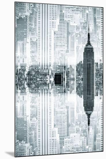 New York City Reflections Series-Philippe Hugonnard-Mounted Premium Photographic Print