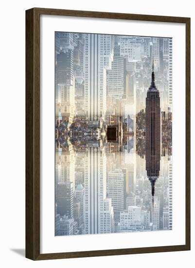 New York City Reflections Series-Philippe Hugonnard-Framed Photographic Print