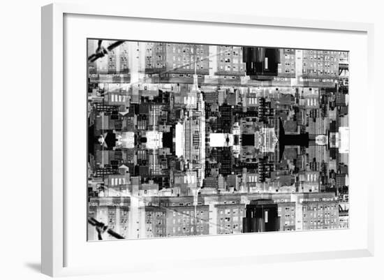 New York City Reflections Series-Philippe Hugonnard-Framed Photographic Print