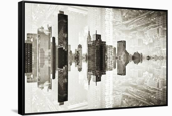 New York City Reflections Series-Philippe Hugonnard-Framed Stretched Canvas