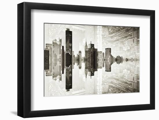 New York City Reflections Series-Philippe Hugonnard-Framed Photographic Print