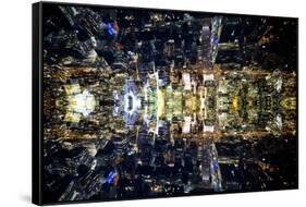 New York City Reflections Series-Philippe Hugonnard-Framed Stretched Canvas