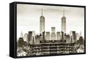 New York City Reflections Series-Philippe Hugonnard-Framed Stretched Canvas