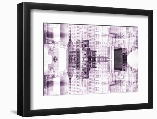 New York City Reflections Series-Philippe Hugonnard-Framed Photographic Print