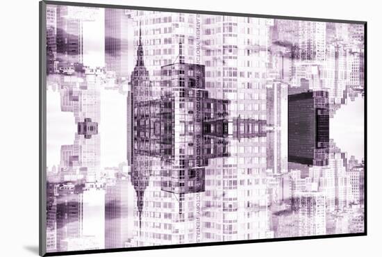 New York City Reflections Series-Philippe Hugonnard-Mounted Photographic Print