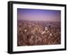 New York City Seen from the Empire State Building-null-Framed Photographic Print