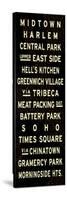 New York City Sign-null-Stretched Canvas