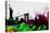 New York City Skyline 2-NaxArt-Stretched Canvas