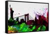 New York City Skyline 2-NaxArt-Framed Stretched Canvas