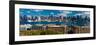 New York CIty Skyline as seen from Pallisades Avenue, New Jersey-null-Framed Photographic Print