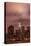 New York City Skyline at Night Lights, Midtown Manhattan-Zigi-Stretched Canvas