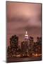 New York City Skyline at Night Lights, Midtown Manhattan-Zigi-Mounted Photographic Print