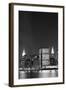 New York City Skyline at Night Lights, Midtown Manhattan-Zigi-Framed Photographic Print