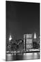 New York City Skyline at Night Lights, Midtown Manhattan-Zigi-Mounted Photographic Print