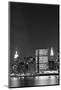 New York City Skyline at Night Lights, Midtown Manhattan-Zigi-Mounted Photographic Print