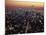 New York City Skyline at Night, NY-Barry Winiker-Mounted Photographic Print