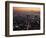 New York City Skyline at Night, NY-Barry Winiker-Framed Photographic Print