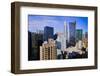 New York City skyline from 42nd floor, New York-null-Framed Photographic Print