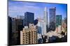 New York City skyline from 42nd floor, New York-null-Mounted Photographic Print