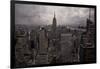 New York City skyline from above, New York, United States of America, North America-David Rocaberti-Framed Photographic Print