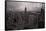 New York City skyline from above, New York, United States of America, North America-David Rocaberti-Framed Stretched Canvas