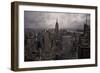 New York City skyline from above, New York, United States of America, North America-David Rocaberti-Framed Photographic Print