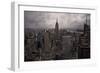 New York City skyline from above, New York, United States of America, North America-David Rocaberti-Framed Photographic Print