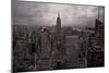 New York City skyline from above, New York, United States of America, North America-David Rocaberti-Mounted Photographic Print