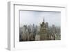 New York City Skyline Looking at Downtown from 5th Avenue and Central Park South-Dimitri Kessel-Framed Photographic Print