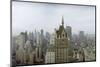 New York City Skyline Looking at Downtown from 5th Avenue and Central Park South-Dimitri Kessel-Mounted Photographic Print