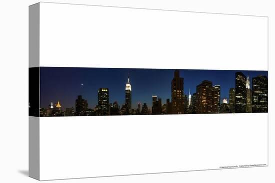 New York City Skyline Panorama-null-Stretched Canvas