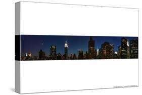 New York City Skyline Panorama-null-Stretched Canvas