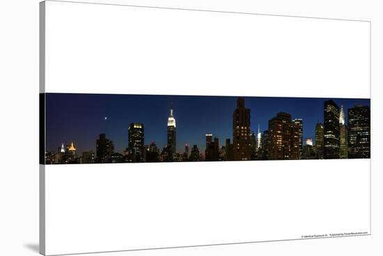 New York City Skyline Panorama-null-Stretched Canvas