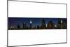 New York City Skyline Panorama-null-Mounted Photo