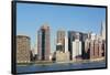 New York City Skyline with Empire State and Chrysler Buildings Photo Poster-null-Framed Poster