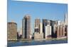 New York City Skyline with Empire State and Chrysler Buildings Photo Poster-null-Mounted Poster