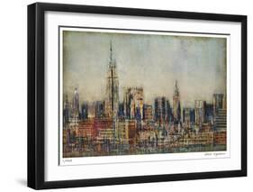 New York City Skyline-Joel Holsinger-Framed Giclee Print