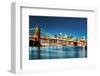 New York City Skyline-null-Framed Art Print