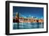 New York City Skyline-null-Framed Art Print