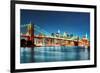 New York City Skyline-null-Framed Art Print