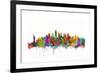 New York City Skyline-Michael Tompsett-Framed Art Print