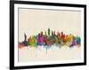 New York City Skyline-Michael Tompsett-Framed Art Print